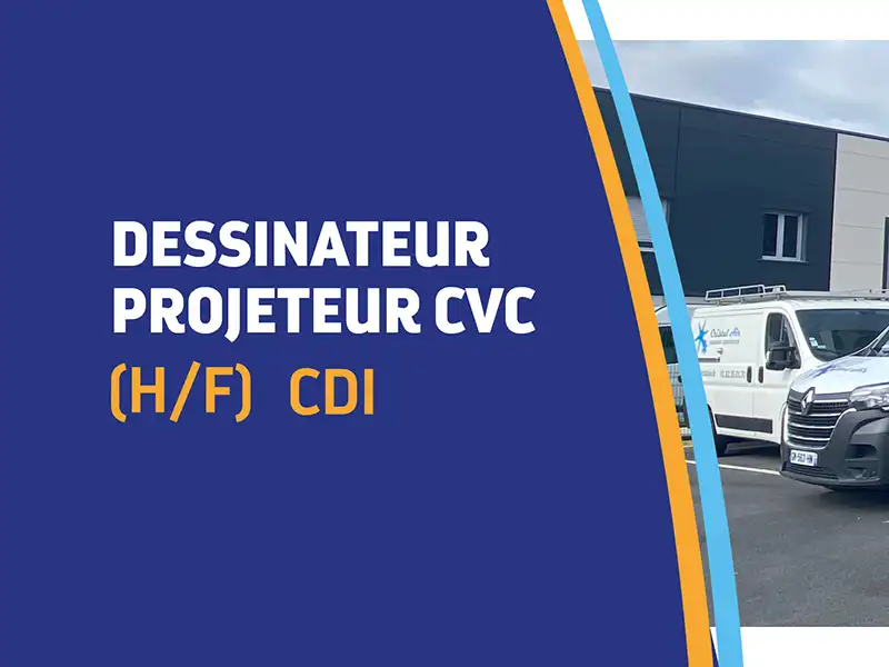Poste de dessinateur / projeteur CVC