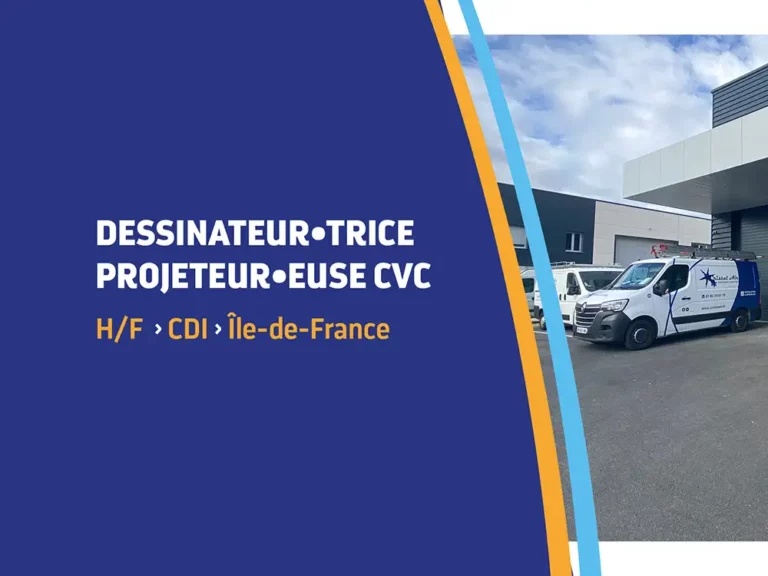 Dessinateur·trice Projeteur·euse CVC